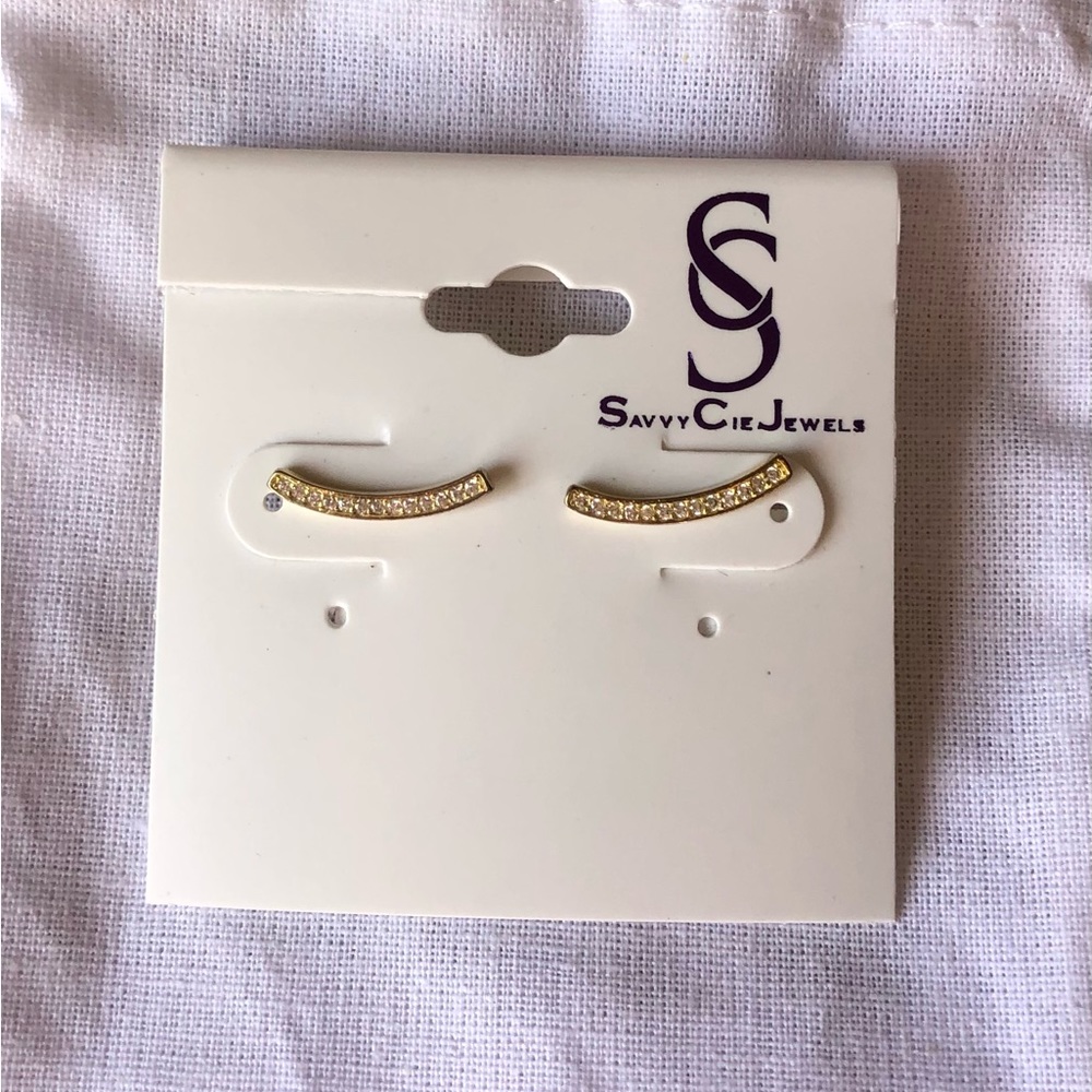 Gold crawler earrings! Brand new